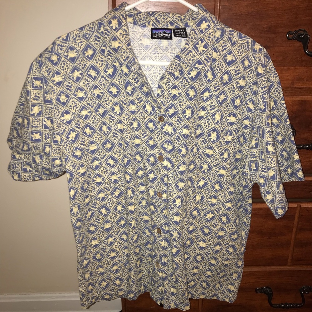 Patagonia Short Sleeved Collared Button Up